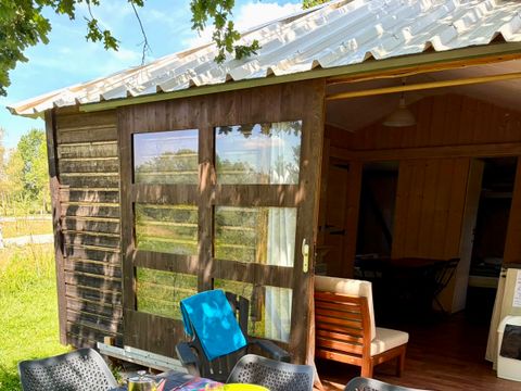 TENTE TOILE ET BOIS 5 personnes - LODGE BALI CONFORT +