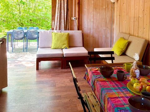 TENTE TOILE ET BOIS 5 personnes - LODGE BALI CONFORT +