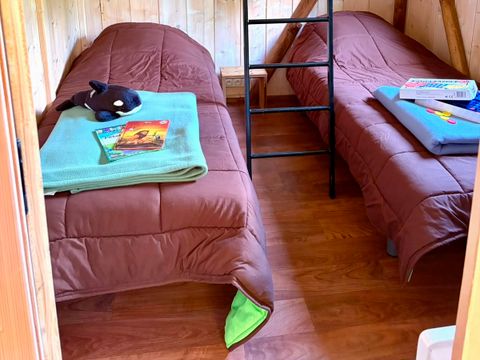 TENTE TOILE ET BOIS 5 personnes - LODGE BALI CONFORT +
