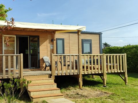 MOBILHOME 6 personnes - Cottage Privilège 40m2 (3 chambres, 2 sdb) +climatisation + terrasse