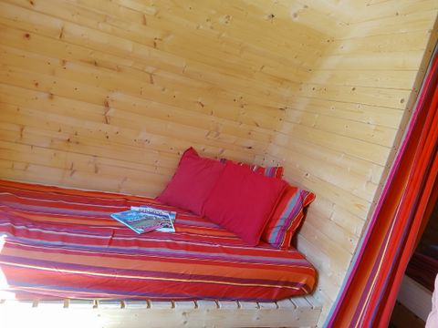 Hébergement 3 personnes - Tonneau Lodge Confort 11m² - 1 chambre