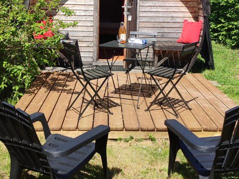 HÉBERGEMENT INSOLITE 3 personnes - Tonneau Lodge Confort 11m² (1 chambre)