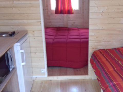 Hébergement 3 personnes - Tonneau Lodge Confort 11m² - 1 chambre