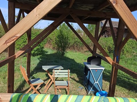 TENTE 2 personnes - Cabatente sur pilotis