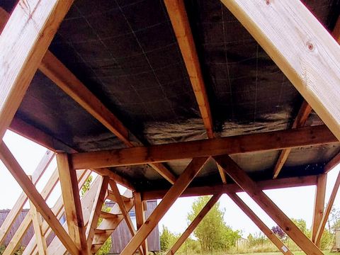 TENTE 2 personnes - Cabatente sur pilotis