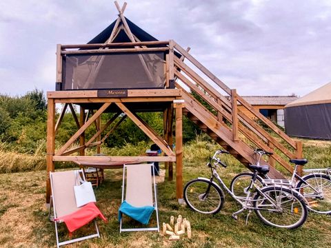 TENTE 2 personnes - Cabatente sur pilotis