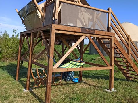 TENTE 2 personnes - Cabatente sur pilotis