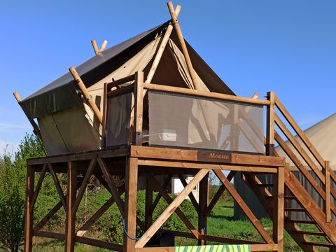 TENTE 2 personnes - Cabatente sur pilotis