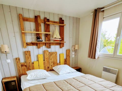 MOBILHOME 6 personnes - Cottage Bord d'étang Premium 3 chambres 1 sdb 36 m²