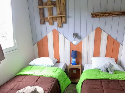 MOBILHOME 6 personnes - Cottage Bord d'étang Premium 3 chambres 1 sdb 36 m²