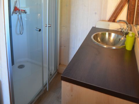 Tente en toile et en bois 2 personnes - Lodge Africa 1 chambre