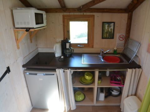 Tente en toile et en bois 2 personnes - Lodge Africa 1 chambre