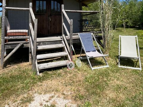 TENTE TOILE ET BOIS 2 personnes - Lodge  Africa 1 chambre