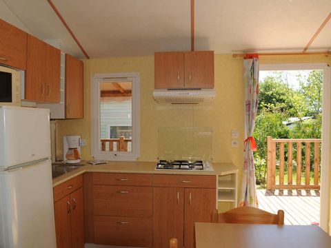 MOBILHOME 4 personnes - DAMGAN