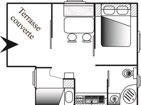 CHALET 4 personnes - CROUESTY