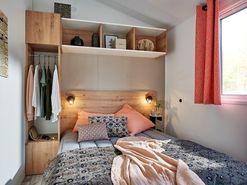 MOBILHOME 2 personnes -  Pénestin CONFORT 16m² (1chambre - 2 personnes) + Terrasse couverte + TV