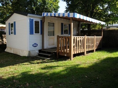 MOBILHOME 4 personnes - Mobil home Damgan STANDARD 21 m² (2 chambres - 4 personnes) + Terrasse couverte + TV