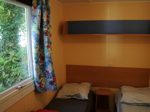 MOBILHOME 4 personnes - Mobil home Damgan STANDARD 21 m² (2 chambres - 4 personnes) + Terrasse couverte + TV