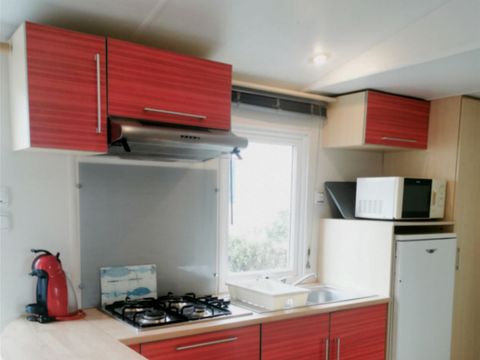 MOBILHOME 4 personnes -  2 Chambres Confort  + Terrasse semi-couverte