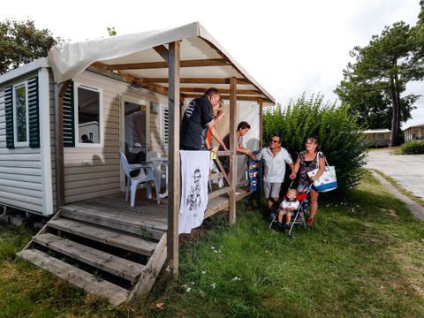 MOBILHOME 6 personnes - Mobil Home 2 chambres 4/6 personnes sans clim