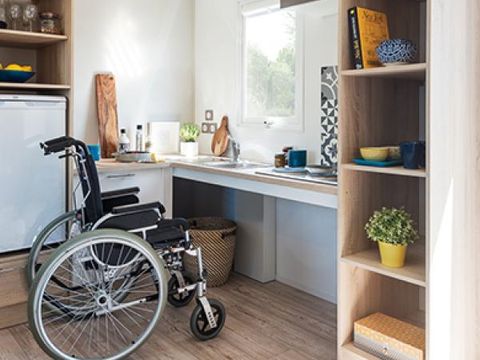 Mobilhome 4 personnes - Mobil-home PMR climatisé