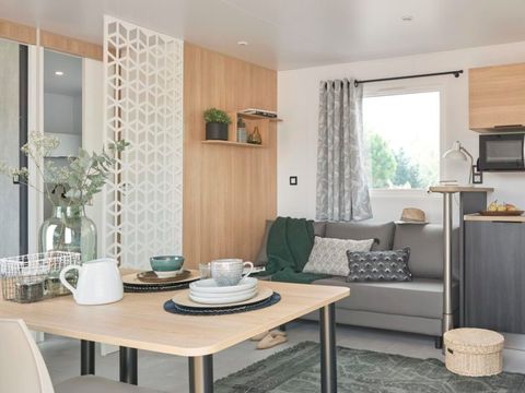 MOBILHOME 8 personnes - PRIVILEGE 38-3 -  3 chambres , TV LV grille-pain mac expresso, env 38m² NOUVEAU 2023 - MAX6ADULTES /