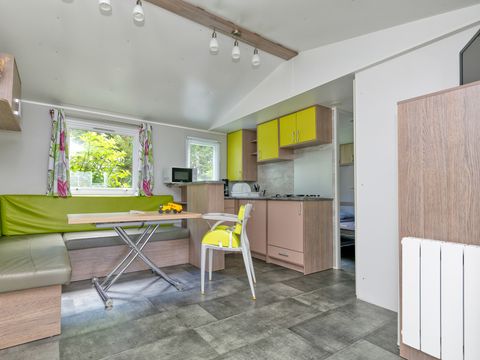 MOBILHOME 6 personnes - Mobil-Home Confort Genêt - 3 ch. - TV