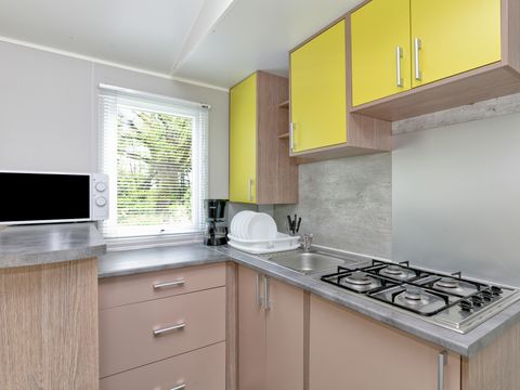 MOBILHOME 6 personnes - Mobil-Home Confort Genêt - 3 ch. - TV