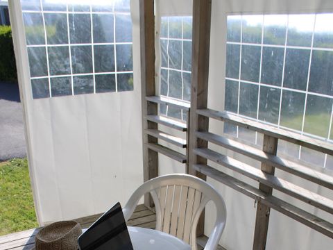 MOBILHOME 2 personnes - Mobil-home NEPTUNE Standard 25m² - 1 chambre + terrasse couverte 9m²