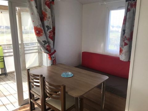 MOBILHOME 2 personnes - Mobil-home NEPTUNE Standard 25m² - 1 chambre + terrasse couverte 9m²