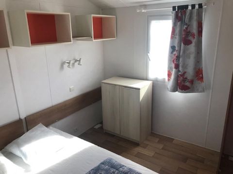 MOBILHOME 2 personnes - Mobil-home NEPTUNE Standard 25m² - 1 chambre + terrasse couverte 9m²