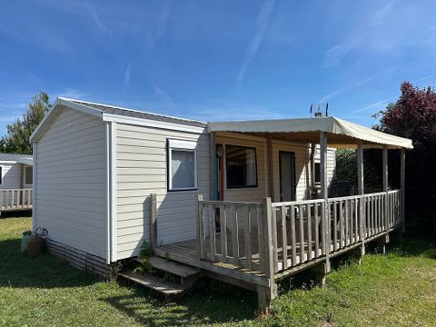 MOBILHOME 4 personnes - Mobil-home Confort VENUS 22m² - 2 chambres + terrasse semi couverte 9m²