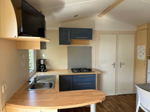 MOBILHOME 5 personnes - Mobil-home Standard MERCURE 27m² - 2 chambres + terrasse semi-couverte 11m²