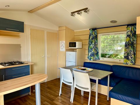 MOBILHOME 5 personnes - Mobil-home Standard MERCURE 27m² - 2 chambres + terrasse semi-couverte 11m²