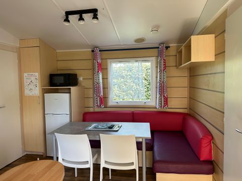 MOBILHOME 5 personnes - Mobil-home Standard MERCURE 27m² - 2 chambres + terrasse semi-couverte 11m²