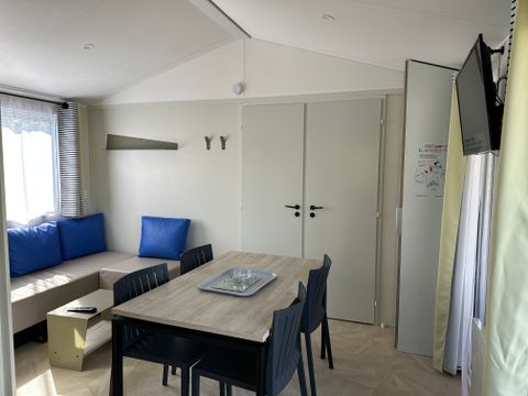 MOBILHOME 4 personnes - Mobil-home Confort BAHIA 27m² - 2 chambres + terrasse semi-couverte