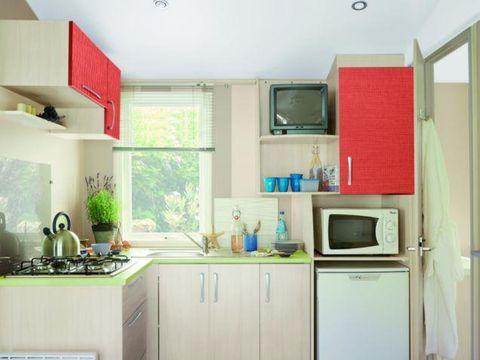 MOBILHOME 4 personnes - Mobil-home Standard LOGGIA 25m² - 2 chambres + terrasse couverte 9m²