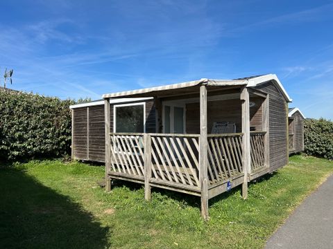 MOBILHOME 4 personnes - Mobil-home Standard LOGGIA 25m² - 2 chambres + terrasse couverte 9m²