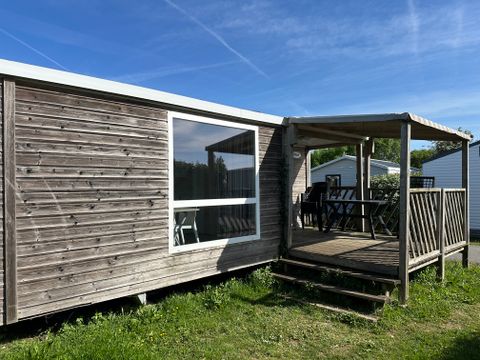 MOBILHOME 4 personnes - Mobil-home Standard LOGGIA 25m² - 2 chambres + terrasse couverte 9m²