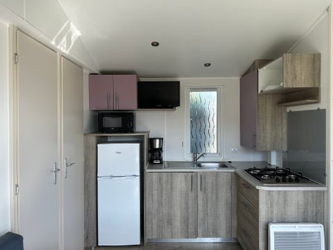 MOBILHOME 4 personnes - Mobil-home Standard LOGGIA 25m² - 2 chambres + terrasse couverte 9m²