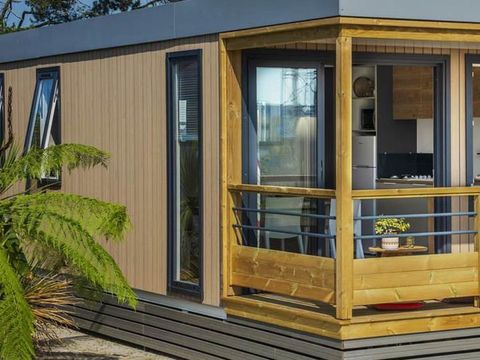 MOBILHOME 4 personnes - Mobil home Premium LIVING 35m² - 2 chambres + terrasse couverte