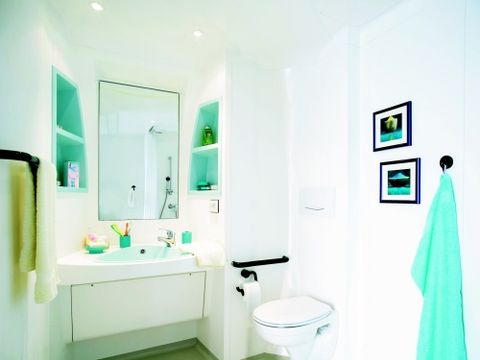 MOBILHOME 3 personnes - Classique 2 chambres - adapté personne à mobilité réduite