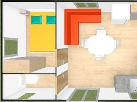 MOBILHOME 4 personnes - CONFORT