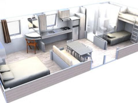 MOBILHOME 4 personnes - OPTIMEO