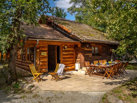 CHALET 10 personnes - Chalet en rondins Grand Ballon 10 pers
