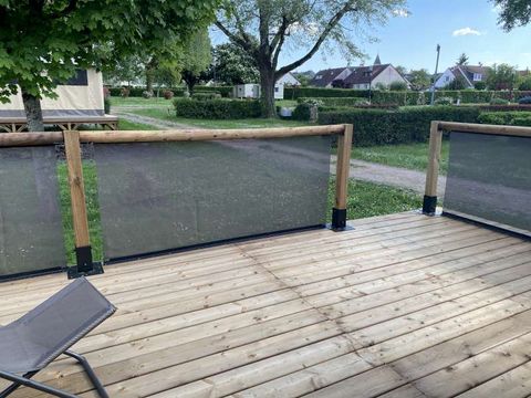 Tente en toile et en bois 4 personnes - Marquises, sans sanitaires