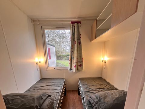 Mobilhome 4 personnes - Standard 25m² - 2 chambres - Terrasse - TV - Climatisation