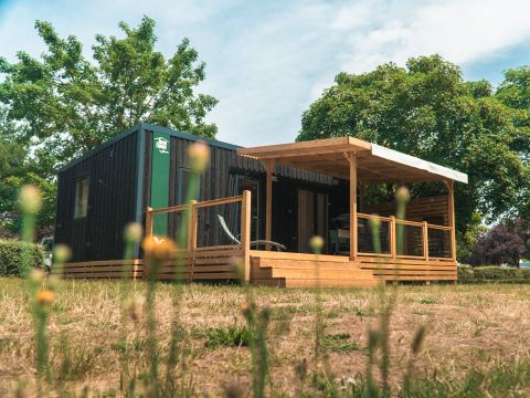 Mobilhome 4 personnes - NEW - Homeflower Premium Vue Loire 29m² - 2 chambres - TV - Lave-vaisselle - Plancha
