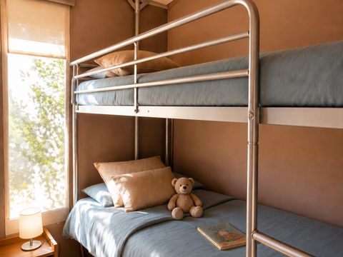TENTE TOILE ET BOIS 6 personnes - LODGE GRAND CONFORT TIBYDI