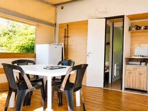 Bungalow toilé 5 personnes - Bungalow semi-toilé